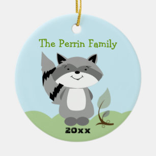 En Céramique Ornement fait sur commande de Noël de région