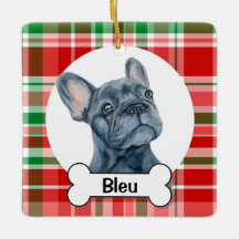 Ornement Frenchie, Bouledogue Français