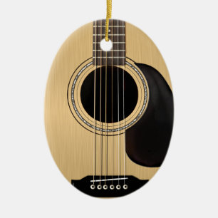 En Céramique Ornement guitare