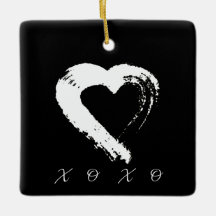 Ornement Heart XOXO