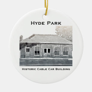 En Céramique Ornement historique du funiculaire de Hyde Park