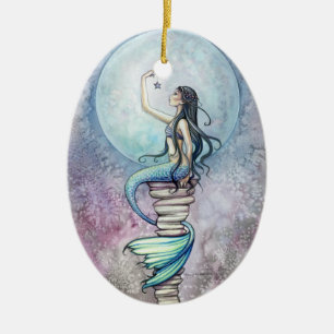 En Céramique Ornement Magique de Mermaid par Molly Harrison