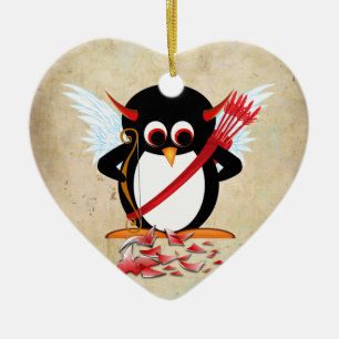 En Céramique Ornement mauvais de Penguin™