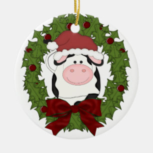 En Céramique Ornement mignon d'arbre de vacances de Noël de