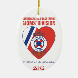 En Céramique Ornement ovale 2012 de la Division des mamans
