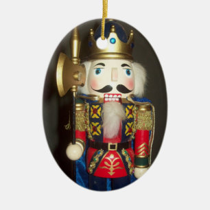 En Céramique Ornement ovale de Nutcracker