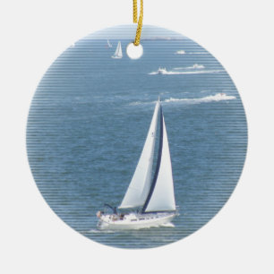 En Céramique Ornement parti de voile