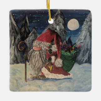 En Céramique Ornement père Noël
