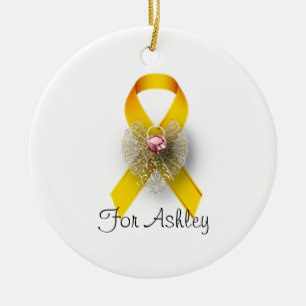 En Céramique Ornement rond d'ange de conscience de Cancer