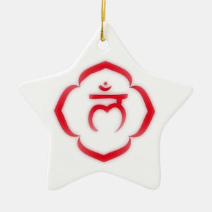 En Céramique Ornement Root Chakra