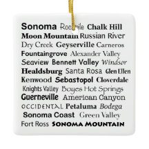 Ornement Sonoma & Napa