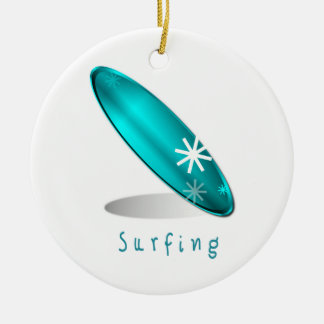 En Céramique Ornement surfant de logo