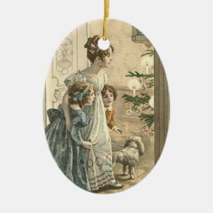 En Céramique Ornement vintage de Noël