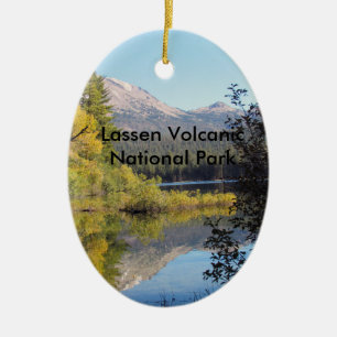 En Céramique Ornement volcanique de parc national de Lassen