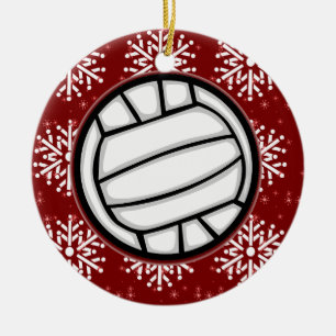 En Céramique Ornement - volleyball de vacances