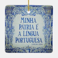 Portugais Azuleijo Premium Carré ornement