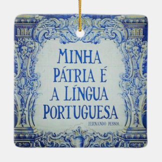 En Céramique Portugais Azuleijo Premium Carré ornement