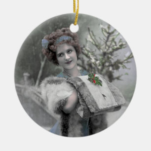 En Céramique Reine des neiges - Ornement (Personnaliser)