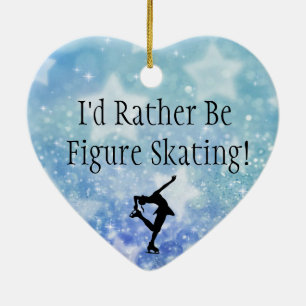 En Céramique Soyez plutôt ornement de patinage artistique,