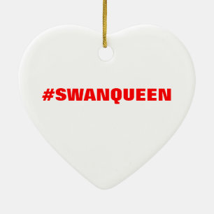 En Céramique #SWANQUEEN Ornement