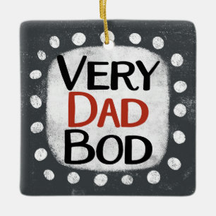 En Céramique Très papa Bod Ornement