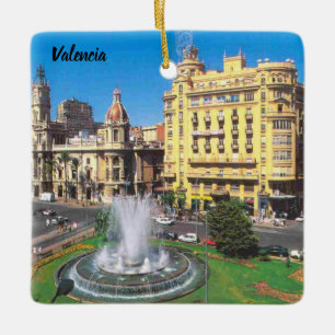 En Céramique Valencia Espagne Custom Panoramic Ornement