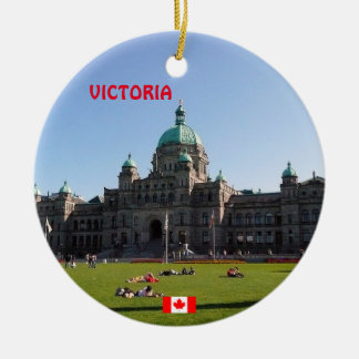 En Céramique Victoria Colombie-Britannique Ornement Pittoresque