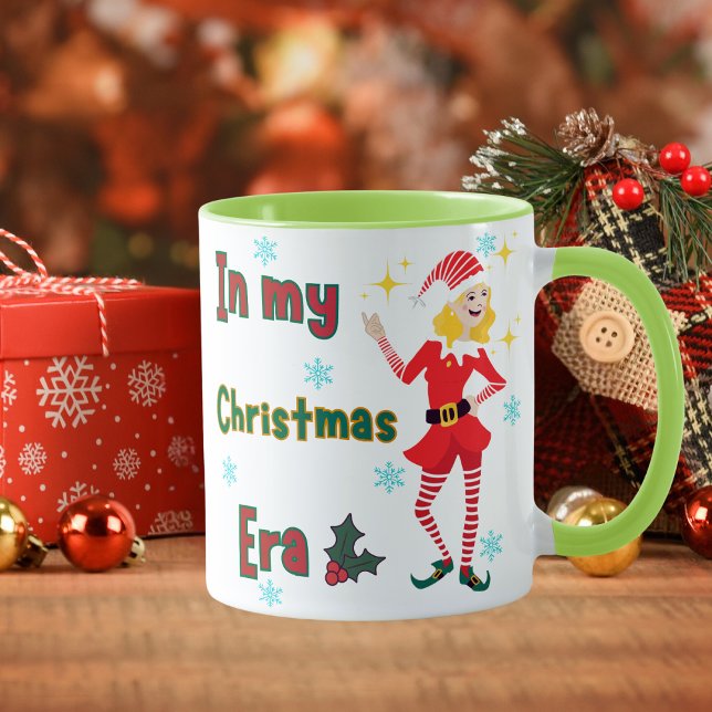 En cette période de Noël, Elf Cute Mug (Créateur téléchargé)