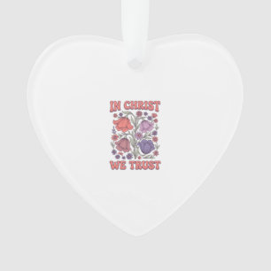 En Christ Nous Avons Confiance Floral Christian Co