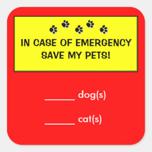 En Coque d'alerte d'urgence Secourt Stickers pour 