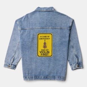 En coque d'urgence Sauvez mon violon d'abord