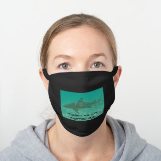 En Coton Noir Conserver votre masque de visage à distance