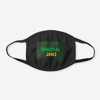 En Coton Noir Masque de visage de Jamz spirituel