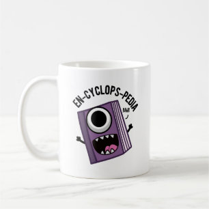 En-cyclops-pedia Funny Encyclopedia Pun Kaffeetasse