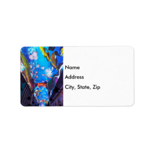 En-Dessous De La Étiquette de adresse