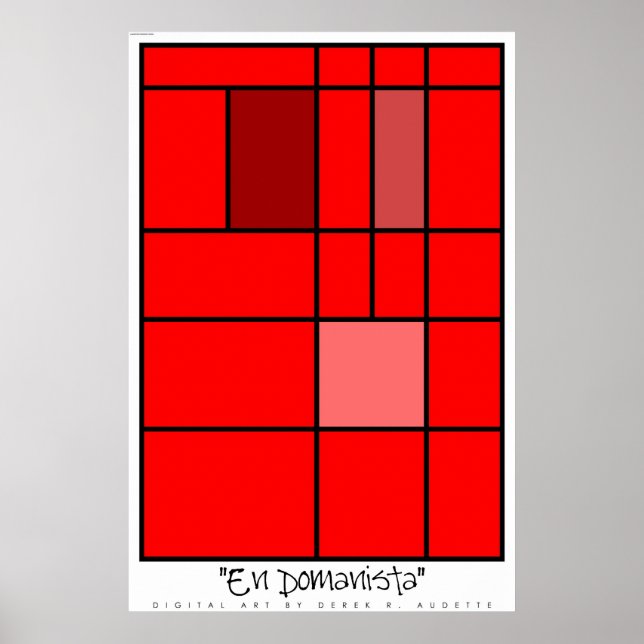 En Domanista Poster (Vorne)