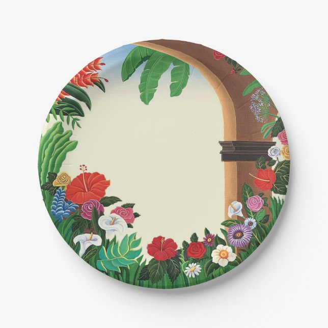 En el Jardin plate Pappteller (Vorderseite)