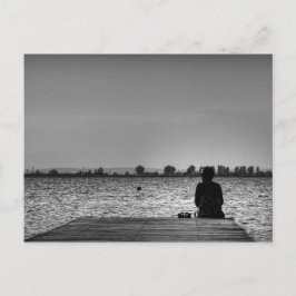 En el muelle postkarte