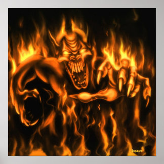 en feu : Poster 38x38