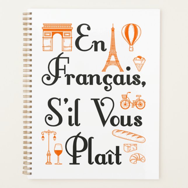 En Francais S'il Vous Plait Enseignant Français (Devant)