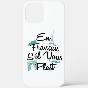 En Francais S'il Vous Plait - Französische Sprache Case-Mate iPhone Hülle