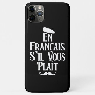 En Francais S'il Vous Plait - Französische Sprache Case-Mate iPhone Hülle