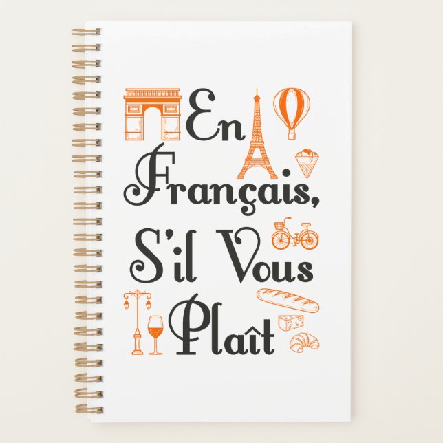 En Francais S'il Vous Plait Französischer Lehrer S Planer (Vorderseite)
