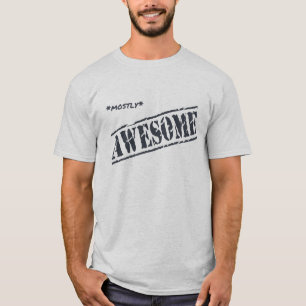 En grande partie T-shirt impressionnant (lumière)