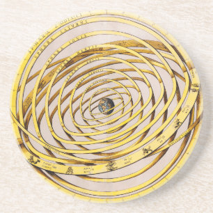 En Grès Carte céleste Andres Celarius Dessous de verre de