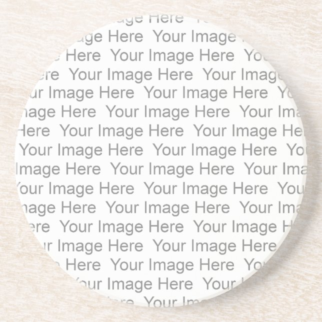 En Grès Créez votre propre Dessous de verre de boisson (Devant)