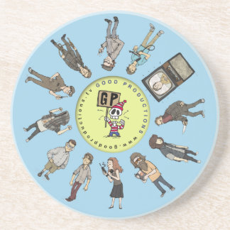 En Grès Dessous de verre 1 de caractère de généraliste