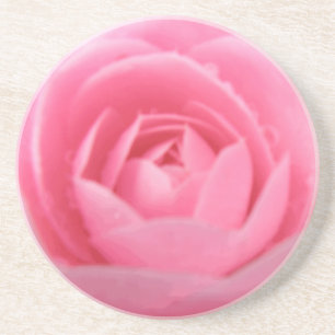 En Grès Dessous de verre à fleurs roses de Camellia