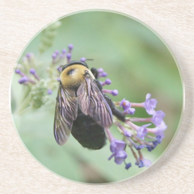 En Grès Dessous de verre abeille (Devant)