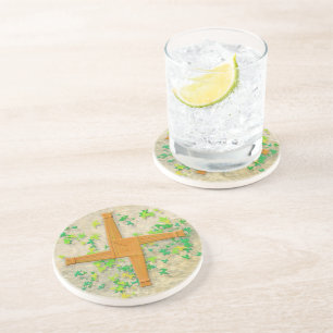 En Grès Dessous de verre Brighid Cross